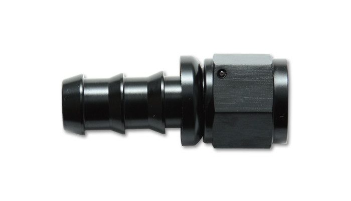 Vibrant Performance Straight Push-On Style Hose End Fitting, Female -8AN (22008)