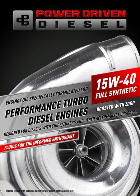 SYNTHETIC 15W-40 BOOSTED WITH ZDDP