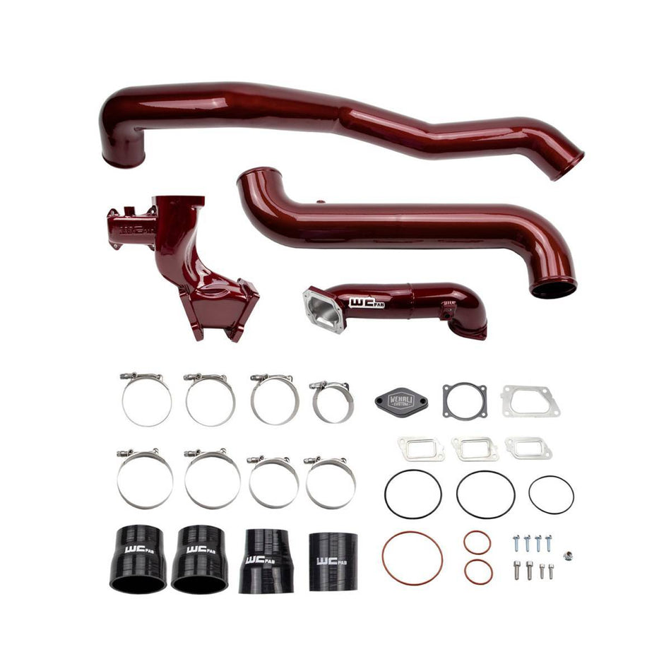 Wehrli 11-16 Duramax LML High Flow Intake Bundle Kit Stage 1 - Bengal Red
