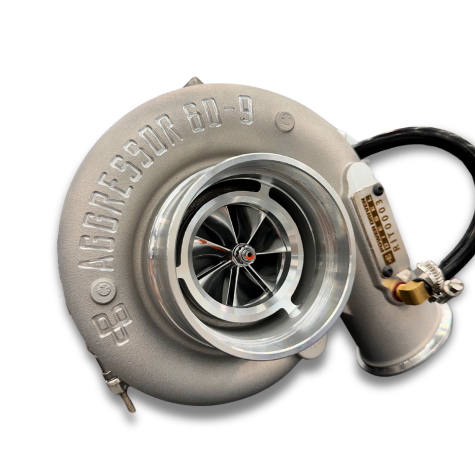 Turbocompresor Aggressor 60-9 impulsado por potencia