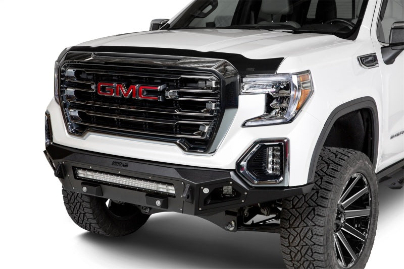 Revêtements Husky pour GMC Sierra 2500/3500HD DSL 17-18 avec système d'induction, capot Aeroskin à profil bas - Noir mat