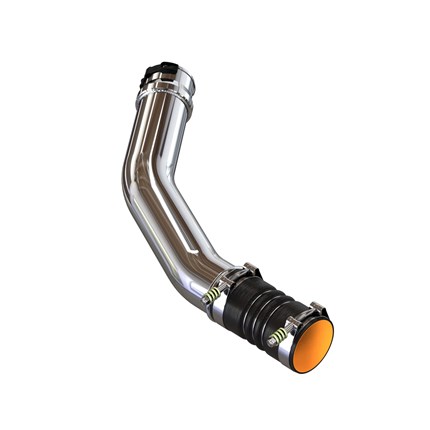 S&B Hot Side Intercooler Pipe - 16-24 Ford Powerstroke 6.7L