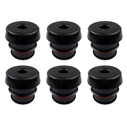 S&B Silicone Body Mount Kit (6pc) - 2001-2005 Chevy / GMC 1500, 2500, 3500 Standard Cab