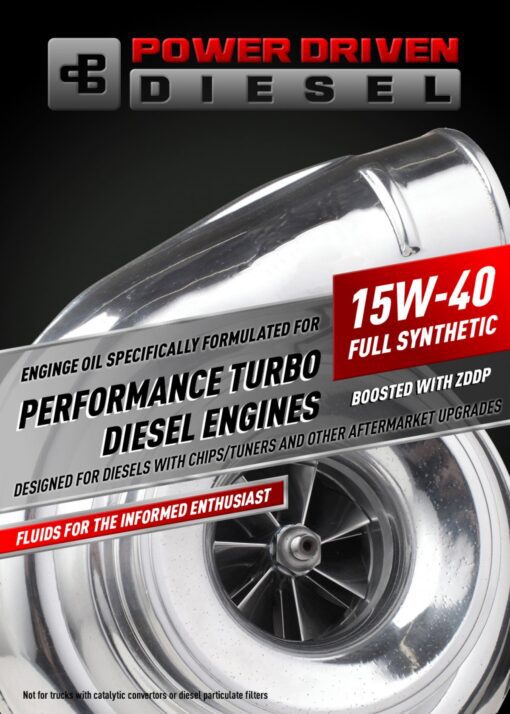 SYNTHETIC 15W-40 BOOSTED WITH ZDDP