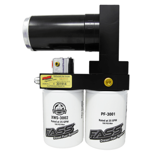 FASS Titanium Signature Series Diesel Fuel System 250F 220GPH (60-65 PSI)